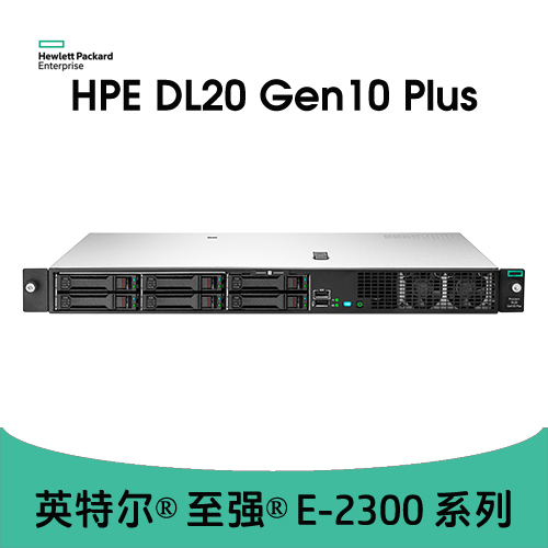 HPE DL20 Gen10 Plus 4SFF CTO 服务器